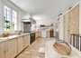 Kitchen of the villa