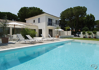 Contemporary villa St tropez